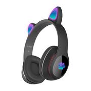 Słuchawki - OEM CATEAR - Bluetooth L400 czarne - miniaturka - grafika 1