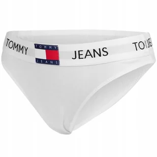 TOMMY HILFIGER BIKINI DAMSKIE MAJTKI 1 PARA BIAŁE r.S - Majtki damskie - miniaturka - grafika 1