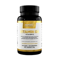 Witaminy i minerały - Human Protect Vitamin D3 4000IU 120softgels Witamina D3 - miniaturka - grafika 1