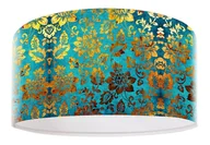 Lampy sufitowe - Macodesign Lampa wisząca Pozłacany ornament foto-244-40cm, 60 W - miniaturka - grafika 1