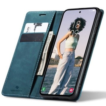 Etui Z Klapką Spacecase Wallet Skórzane Case Do Galaxy A32 5G