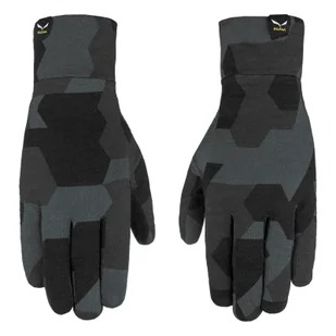 Rękawiczki unisex Salewa CRISTALLO LINER szare 00-0000028214_0923 - Rękawiczki - miniaturka - grafika 1