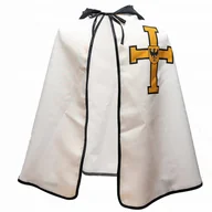 Moda i Uroda OUTLET - PELERYNA RYCERSKA DLA DZIECKA KRZYŻACKA 63CM ROZ.M PRZEBRANIE KOSTIUM - miniaturka - grafika 1