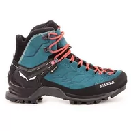 Odzież trekkingowa damska - Buty trekkingowe damskie Salewa Mtn Trainer Mid Gtx - miniaturka - grafika 1