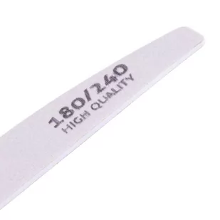 Molly Lac Pilnik do paznokci półksiężyc łódka slim 180/240 MollyLac zebra 1 szt - Akcesoria do paznokci Molly Lac Pilnik do paznokci półksiężyc łódka slim 180/240 MollyLac zebra 1 szt - Akcesoria do paznokci - miniaturka - grafika 1