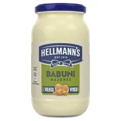 Majonezy i dressingi - HELLMANS Majonez Babuni 405 Ml - miniaturka - grafika 1