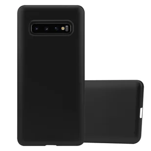 Etui ochronne Cadorabo do Samsung Galaxy S10 PLUS w kolorze czarnym etui na telefon komórkowy silikonowe etui z TPU - Etui i futerały do telefonów - miniaturka - grafika 1