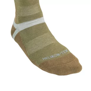 Helikon - Skarpety Merino - Zielony OD / Coyote - SK-MSC-MW-0211A - Odzież taktyczna i umundurowanie - miniaturka - grafika 4