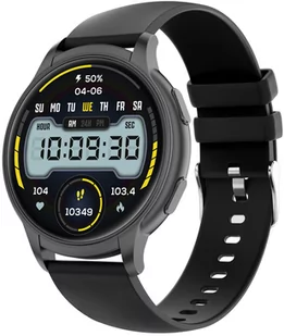 Hagen HC76.14.534 HC76 Czarny - Smartwatch - miniaturka - grafika 1
