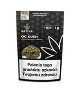 Suplementy naturalne - Sativa Poland, Susz konopny CBD Kwiaty Konopi "OG KUSH", 1 g - miniaturka - grafika 1