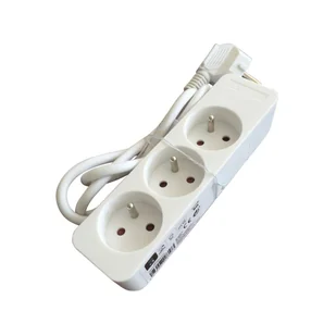 HBF listwowy 3 x 2P 1 mb - Przedłużacze i rozgałęźniki - miniaturka - grafika 1