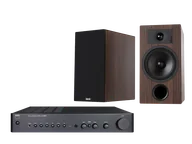 Zestawy stereo - NAD C316BEE V2 (czarny) + Tesi 3 (mokka) - miniaturka - grafika 1