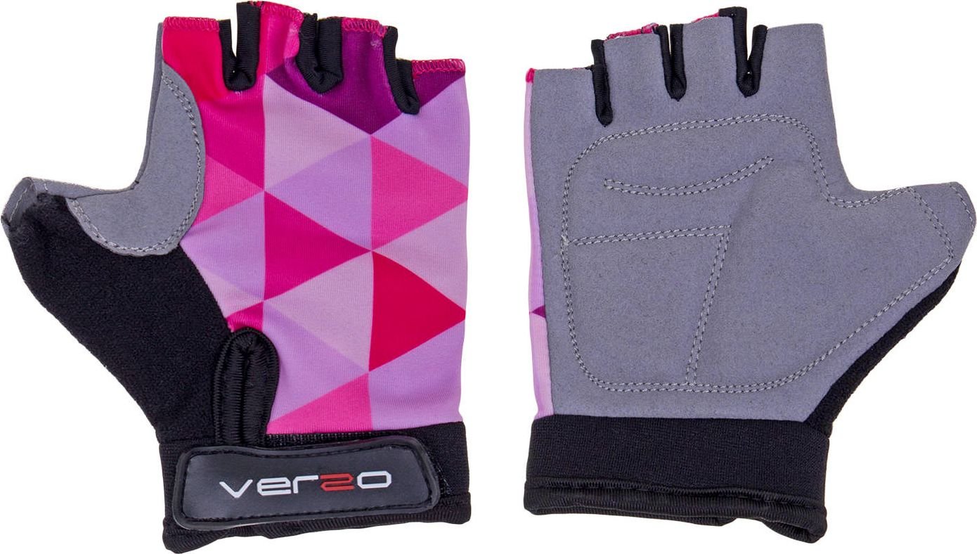 Verso Rękawiczki rower dziecięce Verso SB-01-8805 A różowe S