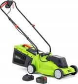 Kosiarki - Krysiak Kosiarka akumulatorowa 4 Ah z ładowarką zestaw 32 cm - miniaturka - grafika 1