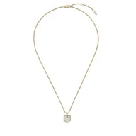 Naszyjniki - Naszyjnik Fossil JF04529710 Złoty - miniaturka - grafika 1