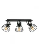 Lampy sufitowe - TK Lighting Plafon sufitowy 3pł ALANO BLACK 2122 TKL2122 - miniaturka - grafika 1