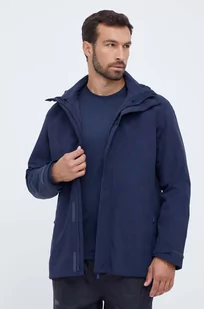 Jack Wolfskin kurtka outdoorowa Altenberg 3in1 kolor granatowy - Kurtki i kamizelki sportowe męskie - miniaturka - grafika 1