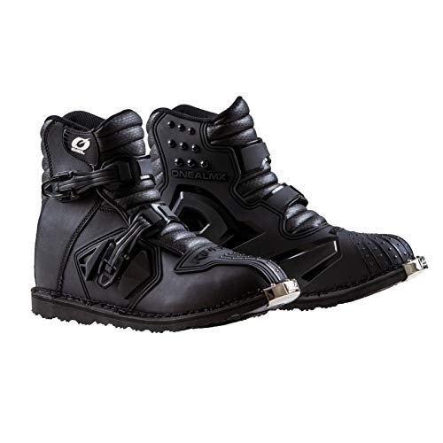 O'Neal Unisex-Adult Rider Shorty Boot (czarne, rozmiar 7)