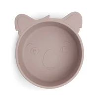 Miseczki i talerzyki dla dzieci - Nuuroo silikonowa miseczka głęboka KOALA Woodrose - miniaturka - grafika 1