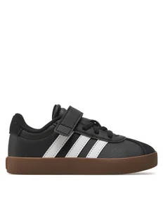 adidas Sneakersy VL Court 3.0 El C ID9154 Czarny - Buty dla dziewczynek - miniaturka - grafika 1