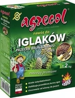 Nawozy ogrodnicze - Agrecol nawóz iglaki przeciw brązowieniu granulat 1200g - miniaturka - grafika 1