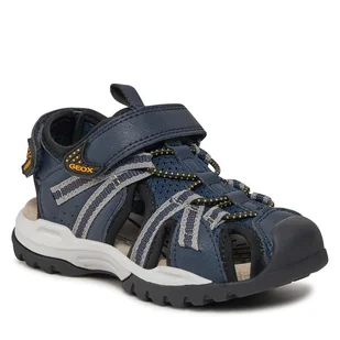 Sandały Geox J Borealis Boy J450RB 014ME C0661 S Navy/Grey - Buty dla chłopców - miniaturka - grafika 1