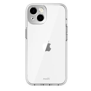 Etui MOSHI iGlaze do iPhone 14 Przezroczysto-srebrny - Etui i futerały do telefonów - miniaturka - grafika 1