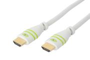 Kable komputerowe i do monitorów - Techly Kabel HDMI HDMI-HDMI M/M 1.4 Ethernet 3D 4K, 3m, biały 306929 - miniaturka - grafika 1