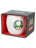 Sztućce dla dzieci - Super Mario Kubek "Super Mario" w kolorze białym - miniaturka - grafika 1