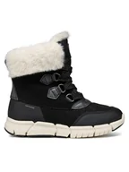 Buty dla dziewczynek - Geox Śniegowce J Flexyper Girl B Ab J46APA 0AU50 C9B1P M Czarny - miniaturka - grafika 1