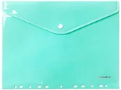 Teczki i skoroszyty - Teczka Koperta Do Segregatora Na Zatrzask A4 Pp - miniaturka - grafika 1