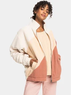 Roxy Polar Star Gazing Plfl ERJPF03149 Beżowy Regular Fit - Bluzy damskie - miniaturka - grafika 1