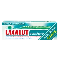 Szczoteczki do zębów - Zestaw Lacalut Sensitive, pasta do zębów wrażliwych, 75 ml + szczoteczka do zębów gratis - miniaturka - grafika 1
