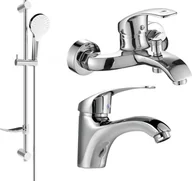 Zestawy baterii łazienkowych - Mexen Fabia DF05 zestaw wannowy, chrom - 746503DF05-00 - miniaturka - grafika 1