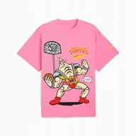 Koszulki męskie - PUMA KOSZULKA HOOPS X TMNT III 63167601 r L - miniaturka - grafika 1