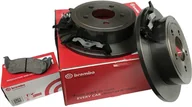 Tarcze hamulcowe - Tylne klocki oraz tarcze hamulcowe BREMBO Jeep Wrangler Rubicon -2006 - miniaturka - grafika 1