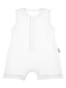 Kombinezony dla dzieci - Chłopięcy Rampers Muślin biały, Nicol,r.68 - miniaturka - grafika 1