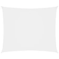Parasole ogrodowe - vidaXL Prostokątny żagiel ogrodowy z tkaniny Oxford, 4x6 m, biały 135272 - miniaturka - grafika 1