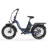 Rowery elektryczne - Touroll S2 Niebieski - miniaturka - grafika 1