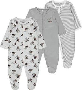 Śpiochy dla niemowląt - NAME IT piżama dla małych dzieci uniseks, ALLOY, 56 cm - grafika 1