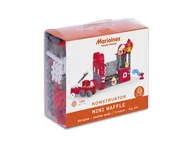 Klocki - Mario-Inex Klocki Mini Waffle Strażak duży blst 404837 - miniaturka - grafika 1