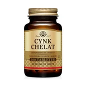 Przeziębienie i grypa - Solgar Cynk chelat x100 tabletek - miniaturka - grafika 1