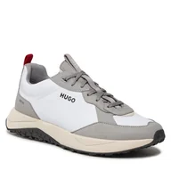 Półbuty męskie - Sneakersy Hugo Kane 50504379 10253138 01 White 126 - miniaturka - grafika 1