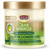 Odżywki do włosów - African Pride, Olive Miracle Leave-in Conditioner, Odżywka do włosów, 444ml - miniaturka - grafika 1