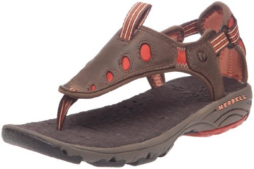 Merrell Cambrian Flip, damskie buty trekkingowe, pomarańczowa - pomarańczowy brązowy - 40 EU