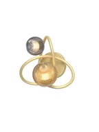 Lampy ścienne - Metz kinkiet 2xG9 złoty 4015-204 - miniaturka - grafika 1