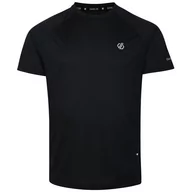 Koszulki sportowe męskie - Koszulka męska Dare 2b Accelerate Tee Rozmiar: M / Kolor: czarny - miniaturka - grafika 1