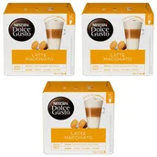 Kawa w kapsułkach i saszetkach - Nescafe DOLCE GUSTO Latte Macchiato 90 kapsułek 7613037498158 - miniaturka - grafika 1