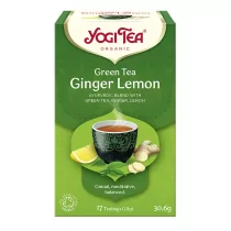 YOGI TEA YOGI TEA HERBATA GREEN TEA GINGER LEMON BIO17x1,8G - Herbata - miniaturka - grafika 1