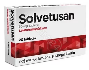 AFLOFARM FARMACJA POLSKA SP. Z O.O. Solvetusan 60 mg 20 tabletek 3600281 - Przeziębienie i grypa - miniaturka - grafika 1